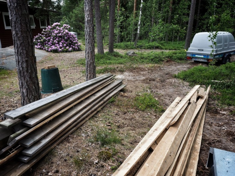 Laudat, pino, kierrätys