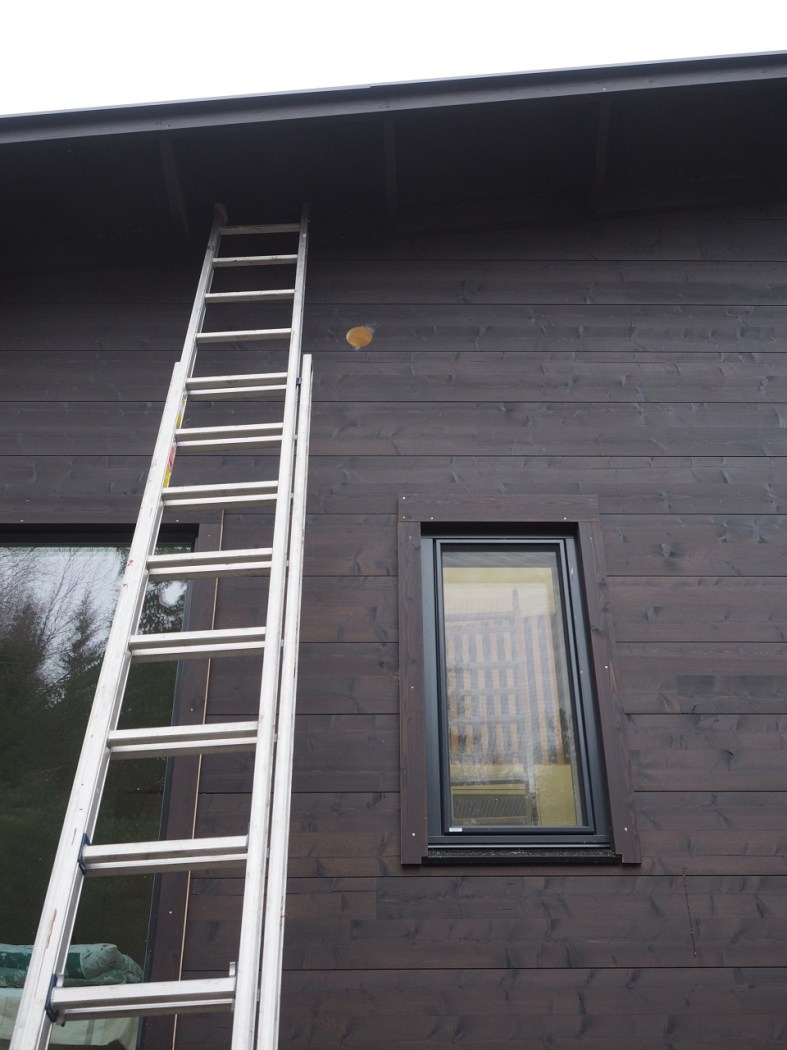 reikä ulkoseinässä